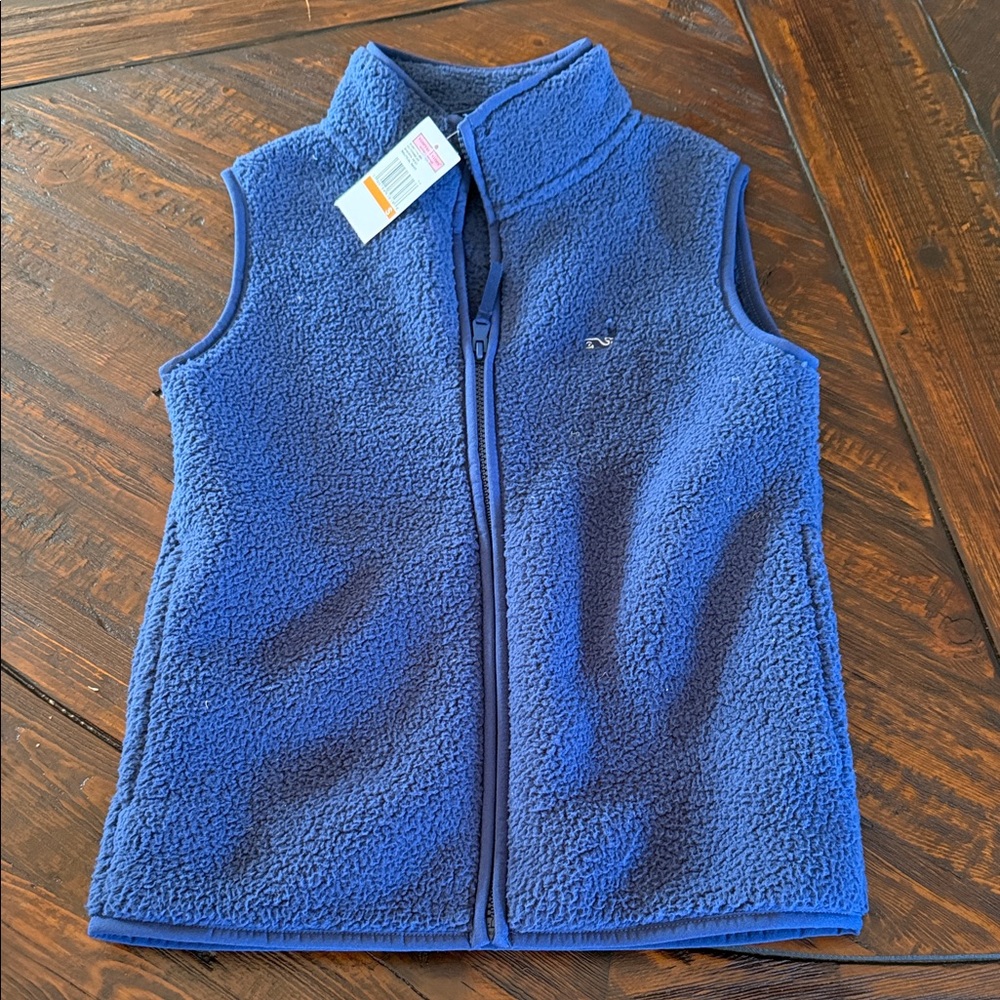 Boys NWT vineyard vines fleece vest